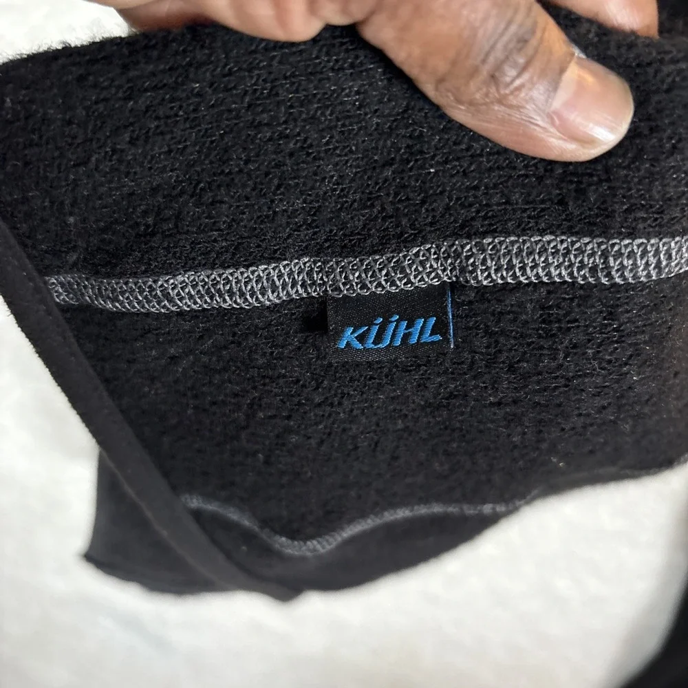 Kuhl Revel Full Zip Fleece Jacket Mens‎ XXL Black  Performance Sweater